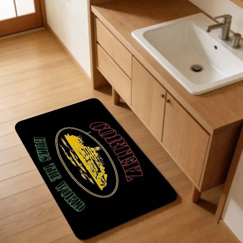 Fashion C-Corteiz Door Mat Washable Non-Slip Living Room Sofa Chairs Area Mat Kitchen Bedside Area Rugs