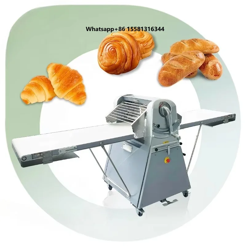Baklava Phyllo Commercial Laminoir Boulanger Thin Kneader Dough Pastry Roller Sheeter Machine for Cookie