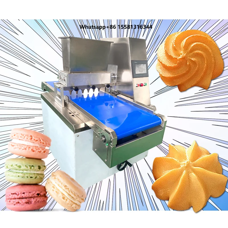 High Quality Cheap Cookie Drop and Wire Cutting Make  Machine Chocolate Biscuit  Depositor Machine