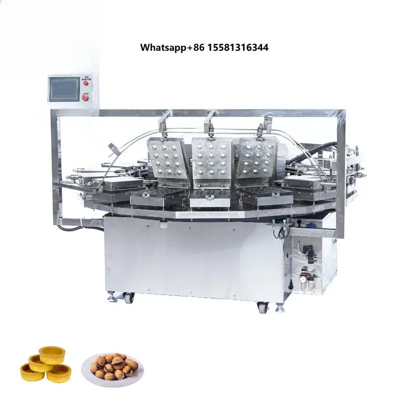 Factory Supply Automatic Walnut Shaped Cookie Making Machine Customizable Shape Automatic Oreshki Recipe Making Machine