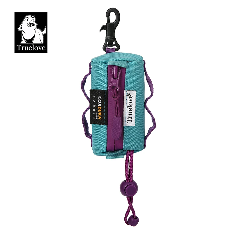 TrueLove TLB2012 Pet Waste Bag Dispenser, Portable Small Roll Poop Bags for Dogs & Cats, Outdoor Walking Cleaning Supplies
