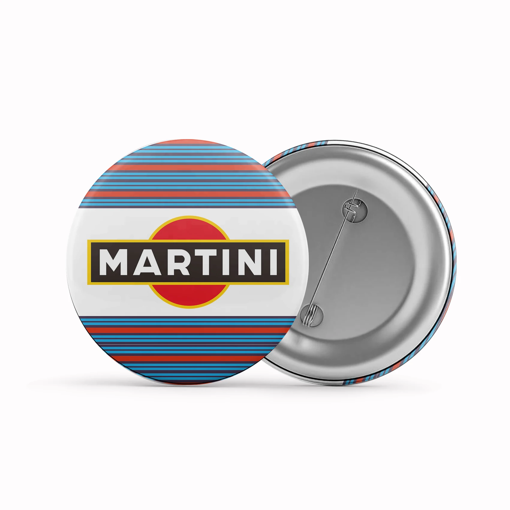 Martini Racing Brooch Badge Support Custom Outdoor Advertising Decoration Party Pins Backpack Accessories Decor Souvenir HZ-115