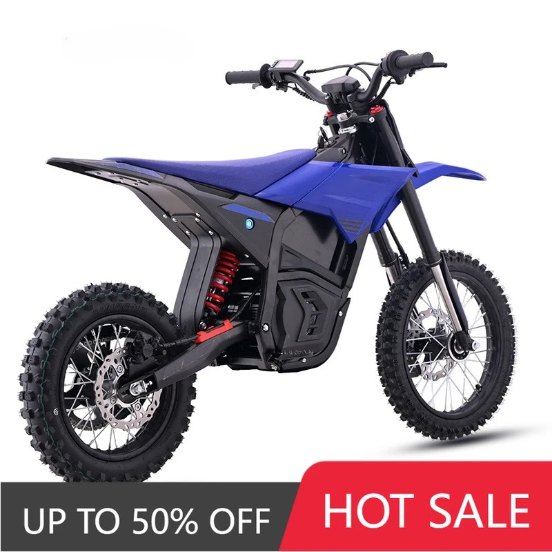 RRE HIGHPER Off-Road Electric Motorcycle 48 Volt 2500 Watt, Electric Motorcycle, Suitable for Teen Adventure Off-Road