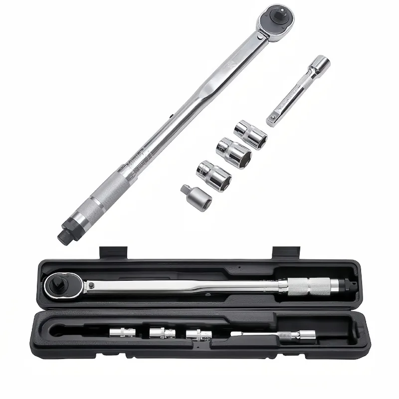 Adjustable Preset Torque Wrench 1/4 3/8 1/2 Inch Drive Ratchet Spanner Precision Mechanical Repair Hand Tool