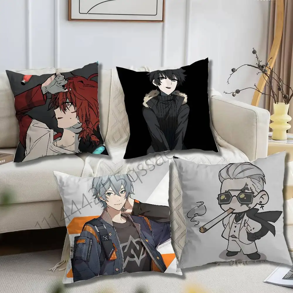 Maeno Aki Tsugino Haru ZENO Pillow Case Square Bedroom Sofa Leisure Comfort Cushion Car Home Decoration