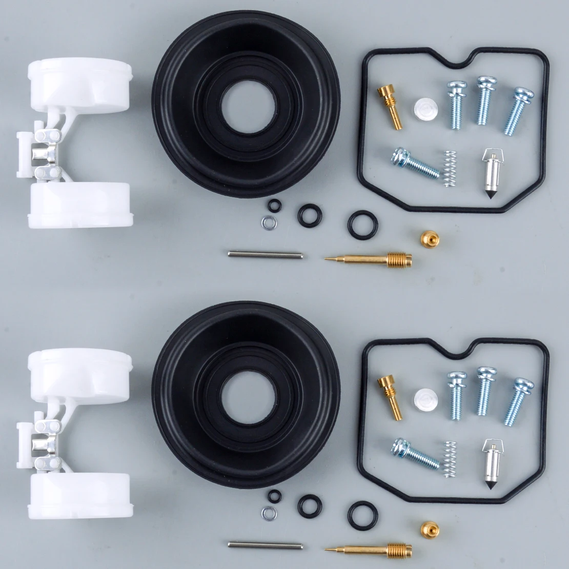 2 Sets Motorcycle Carburetor Carb Rebuild Repair Kit New Fit For Kawasaki Vulcan 500 EN500 1991 1992 1993 1994 1995 High Quality