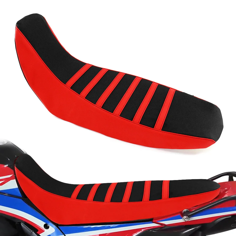 Motorcycle PVC Leather Waterproof Seat Saddle Cushion Cover Non-Slip Seat Cover CRF300L Rally 2021 2022 2023 2024 Fit For Honda
