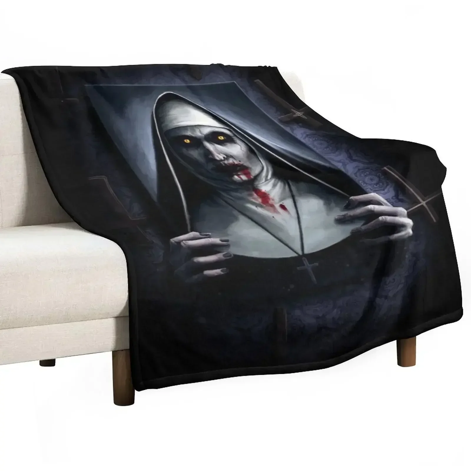 Valak Painting Throw Blanket Designers christmas decoration Bed Fashionable Personalized Gift decorative for sofa Blankets