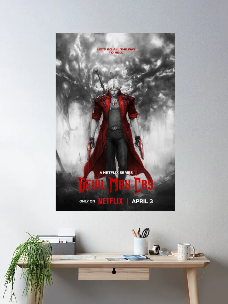 10Style Choose Devil May Cry Canvas POSTER ,Home Decor Wall art painting