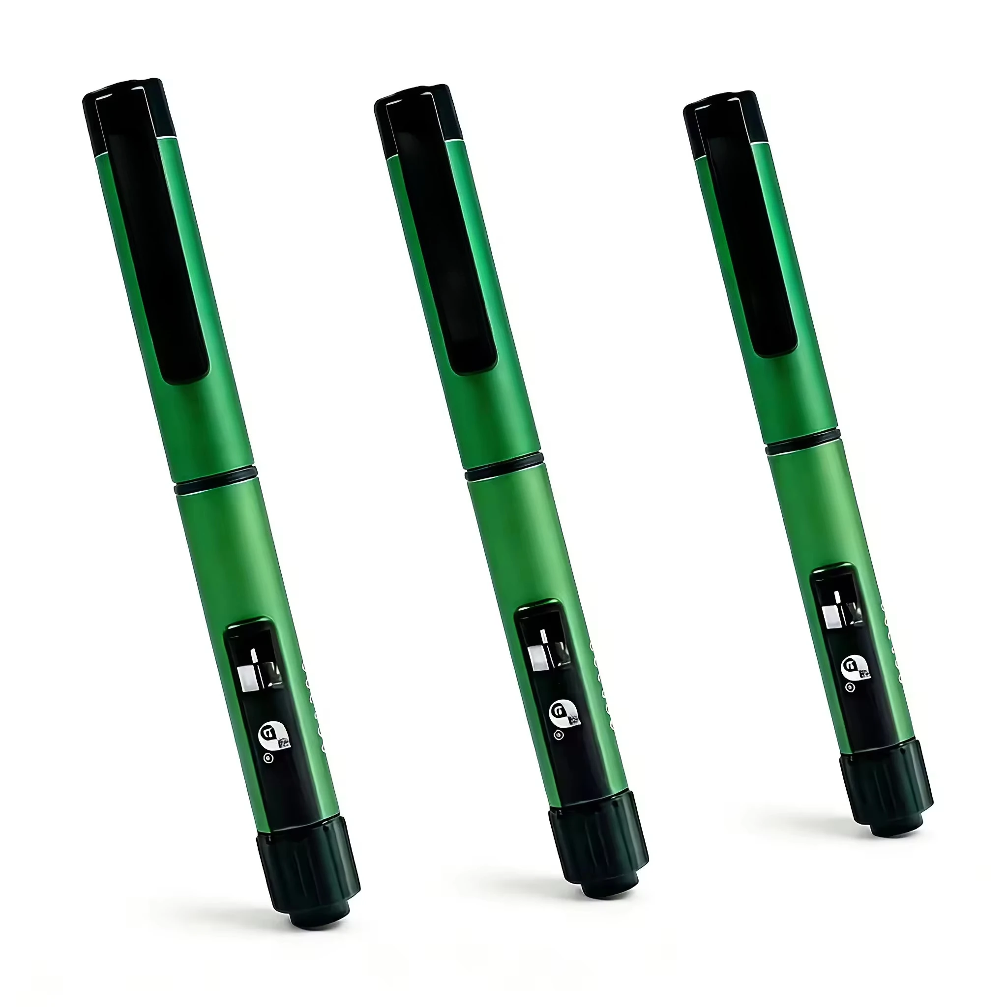 10pcs Reusable Metal Adjustable Dose Dispensing Pen Portable Metal Shell Home Adjustable Liquid Dosing Auxiliary Tool