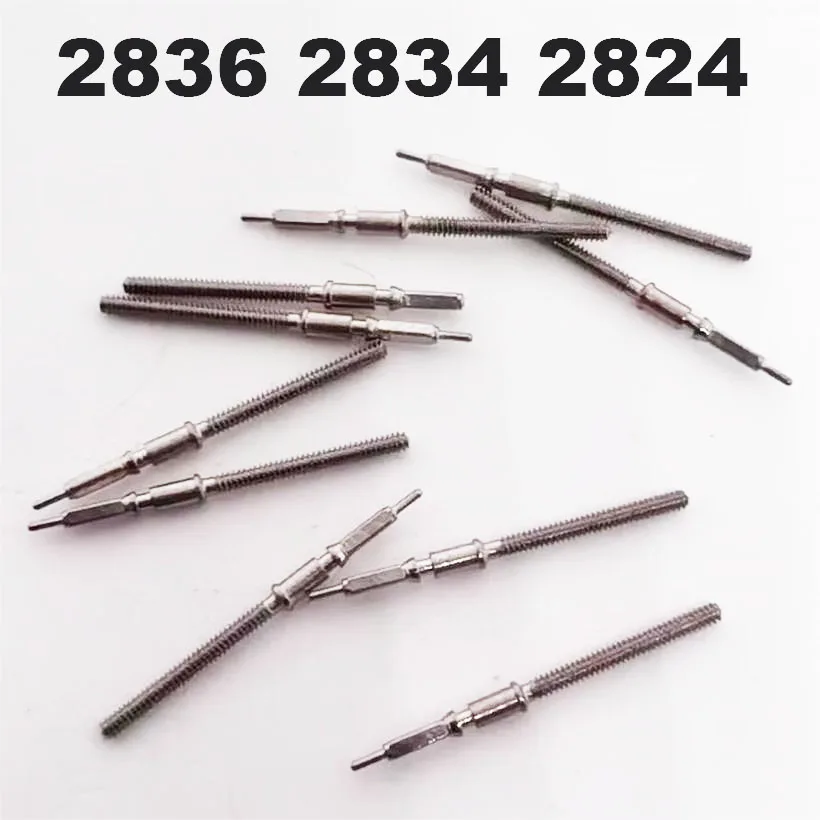 10pcs Watch Handle Are Suitable For 2836 2834 2824 -2 Movements Watch Handle Stem Adjustment Schedule Shaft Watch Accessories