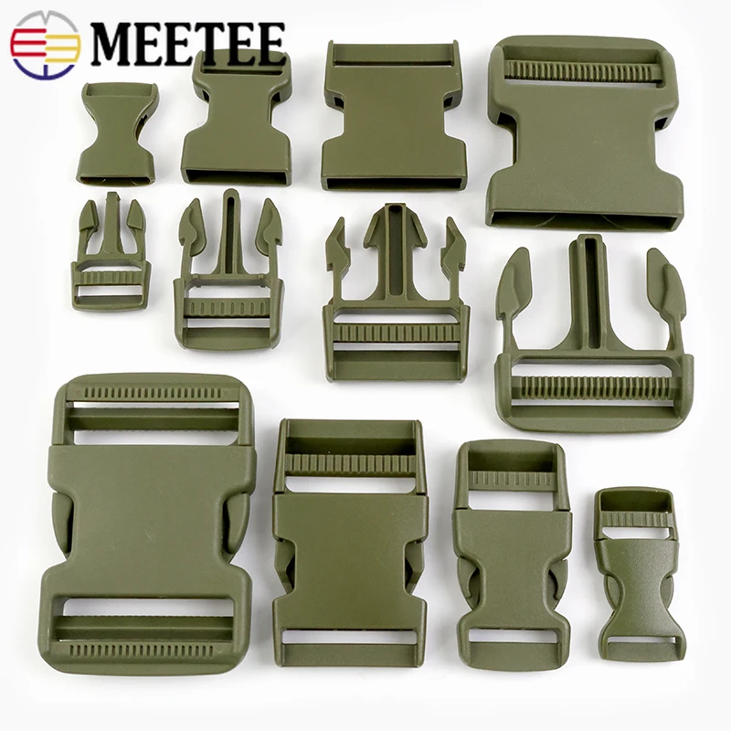 20/25/37/50mm Plastic Release Clousre Buckles for Backpack Dog Collar Belt Clasp Nylon Webbing Snap Hooks DIY Sewing Accessories