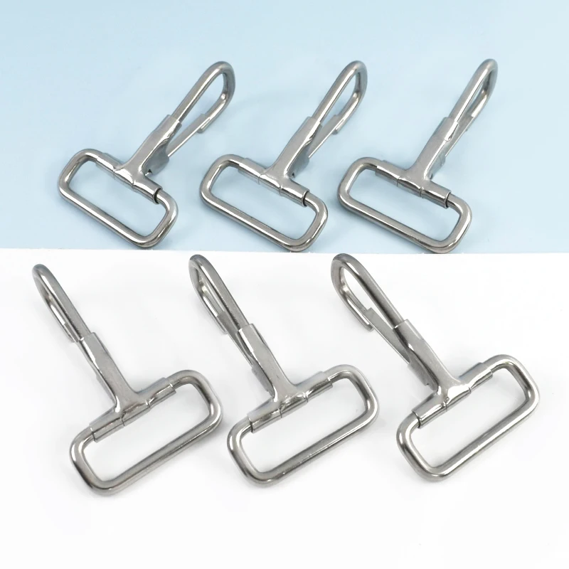 2-10Pcs 304 Stainless Steel Buckle Backpack Chain Metal Lobster Clasp Keychain Handbag Strap Snap Hook  DIY Sewing Accessories