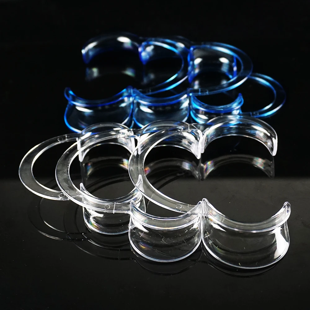 10 pcs C Shape Mouth Opener Mouth Gag Dental Tools Cheek Retractor Mouth Spreader Lip Oral Clean Opener Dentist Materials