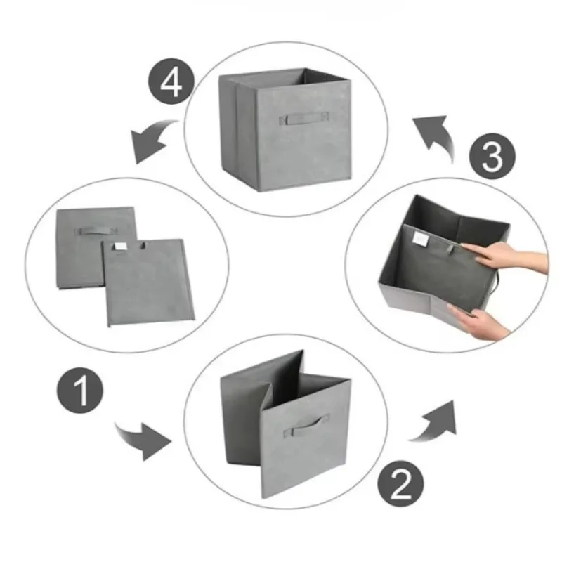 Foldable Wardrobe Organizer for Clothes Cabinets Drawers Clothing Storage Box for T-Shirts Pants Underwear Home Closet Organizer