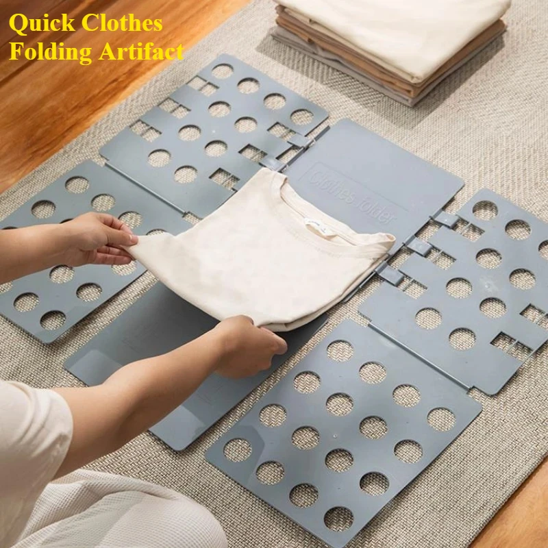 48cm Quick Clothes Folding Board, Adult Children's T Shirt Folding Board,Folding Board Clothing Folding Board,Home Storage Tools
