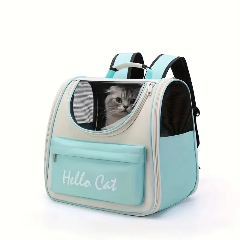 Lightweight Pet Carrier Backpack Cat Dog Travel Bag Large Capacity Breathable Space Capsule for Cats Under 7.5kg Hiking