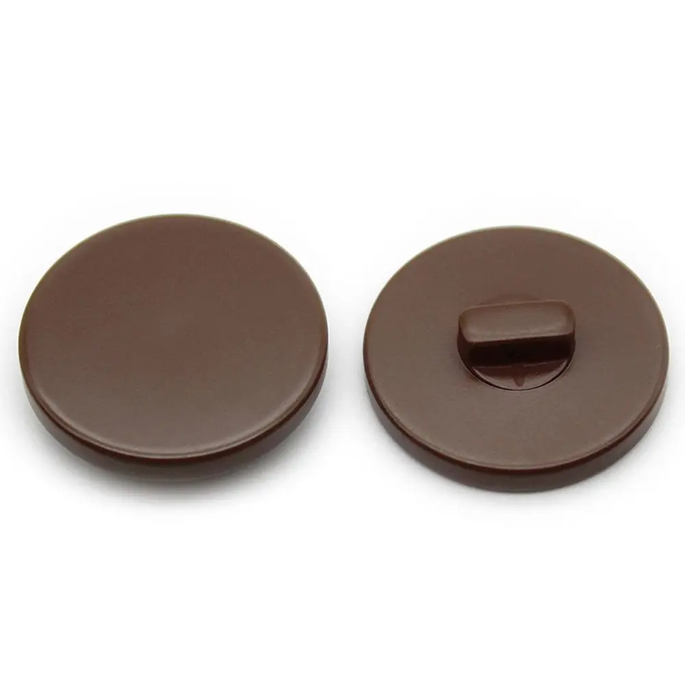 10pcs Craft Supplies White Diy Black Flat Accessories Decorative Resin Shank Button Sewing Material Spray Paint Buttons
