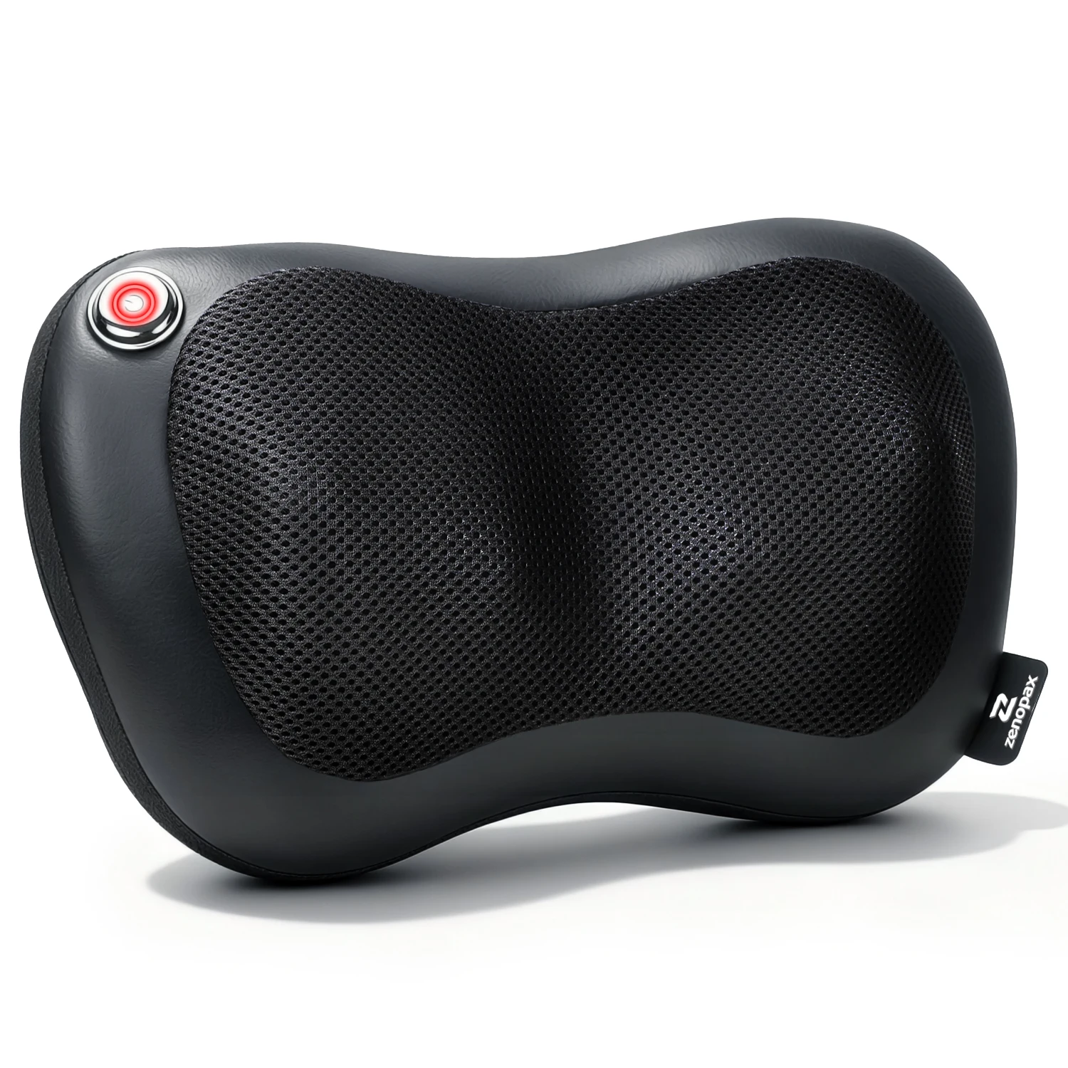 Cordless Shiatsu Neck & Back Massager with Heat,3D Deep Tissue Kneading Rechargeable Electric Neck Shoulder Massager for Muscle