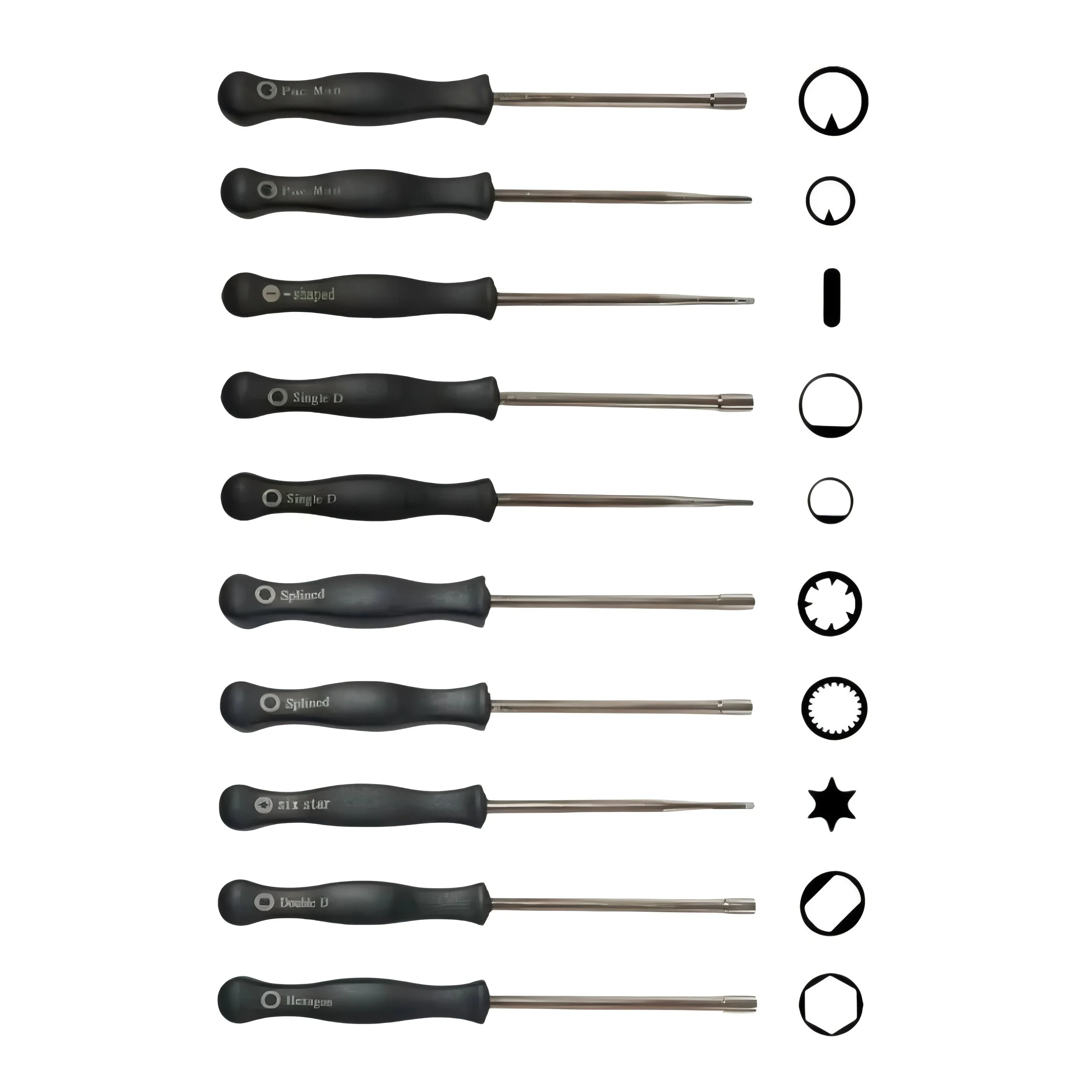 Adjustment Hand Tool Hexagon Hex Socket Set Screwdriver Kit Small Carburetor Tune up Carburetor Chainsaw Single D Double D