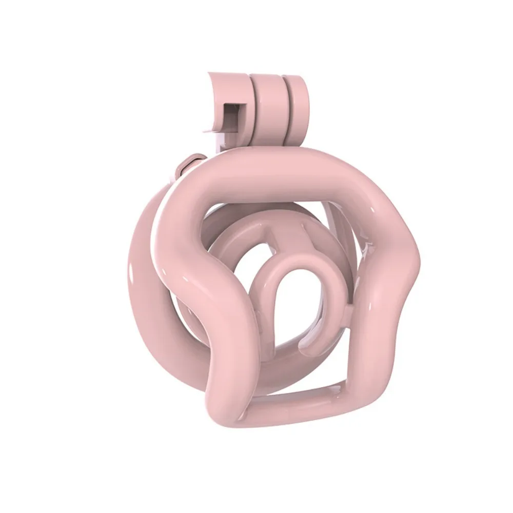 Mushroom Double-layer Chastity Lock Male Chastity Cage Device Penis Restraint Abstinence SM Adult Supplies Sex Toys for Man Gay
