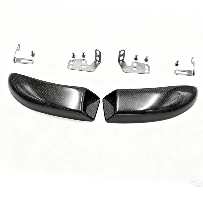 100% Dry Carbon Fiber Motorcycle Fairing AccessoriesAir Duct Brake System for BMW S1000R  KTM Ducati Universal 2020+