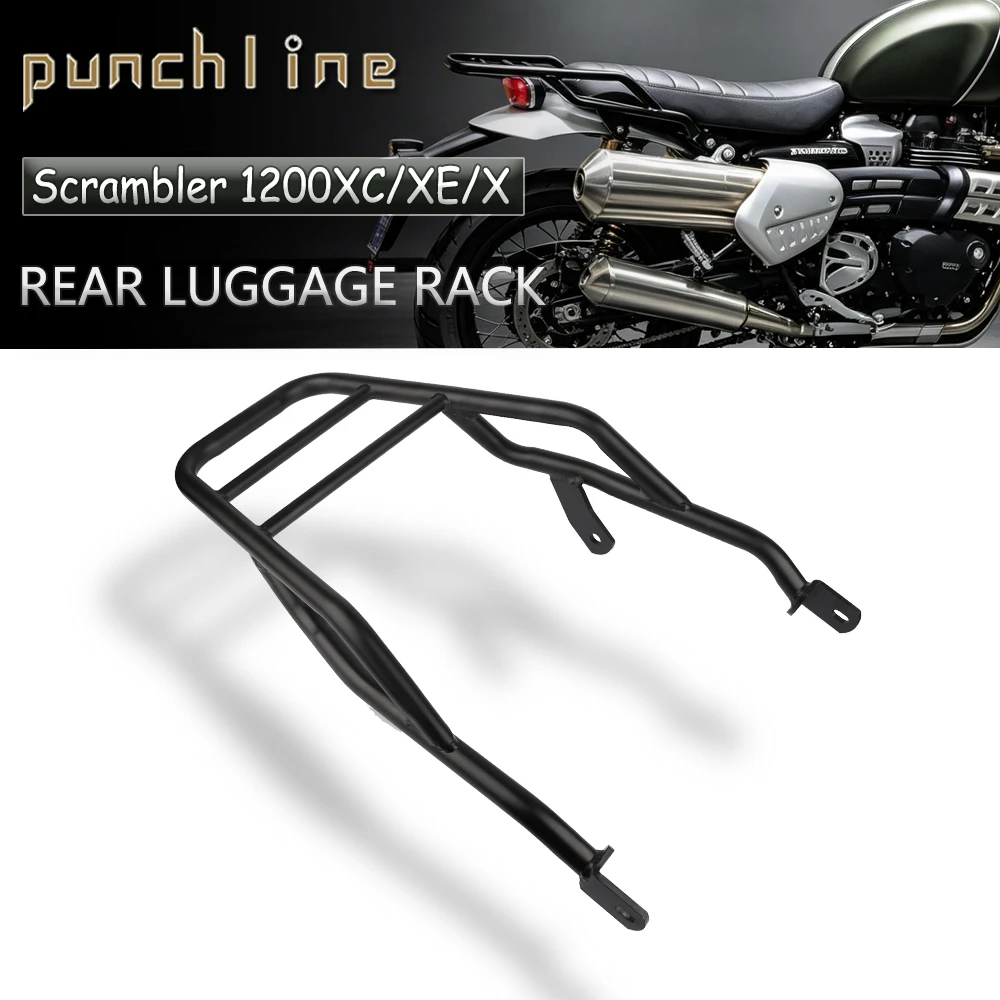 Fit For Scrambler 1200XC 1200XE 1200 XC XE Scrambler 1200X Luggage Rack Rear Tail Rack Top Box Case Suitcase Carrier Board