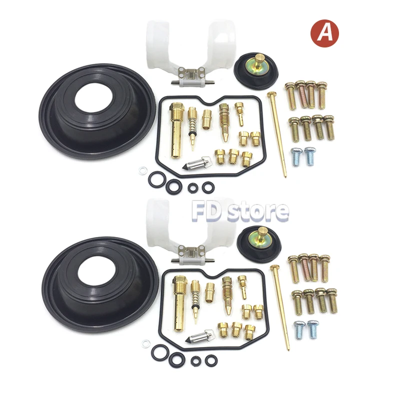 Carburetor Repair Kit Diaphragm float For KLE400 KLE500 1991-2007 KLE 400 500
