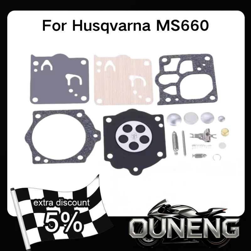 K12-WG Carburetor Repair Kit For Husqvarna 3120XP 3120 272 268 61 MS660 066 Chain Saw Walbro Carb