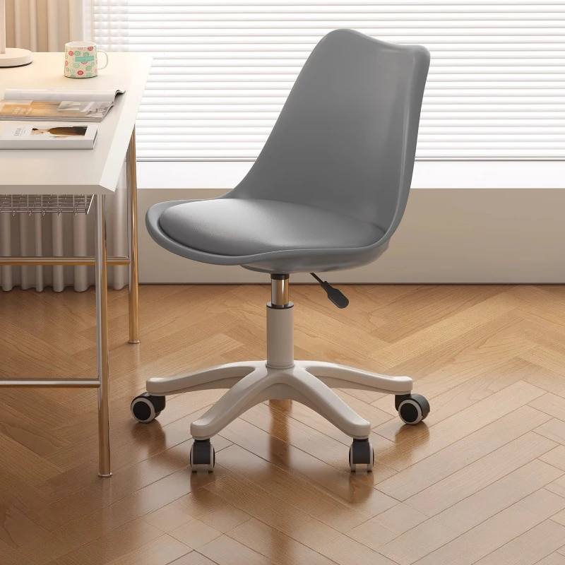 q&Kawaii Nordic Office Chair Makeup Rolling Desk Salon Mobile Scorpion Gaming Office Chair Bar Tourist Mobilya Home Furniture
