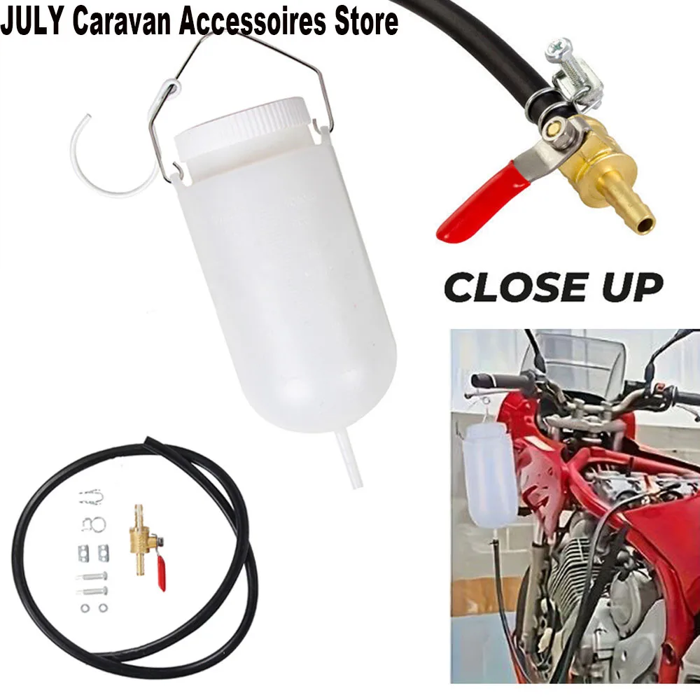Universal Motorcycle Fuel Tank Portable Tool 1L For BSA TRIUMPH NORTON Auxiliary Petrol Repair Tool Replacement Accessories
