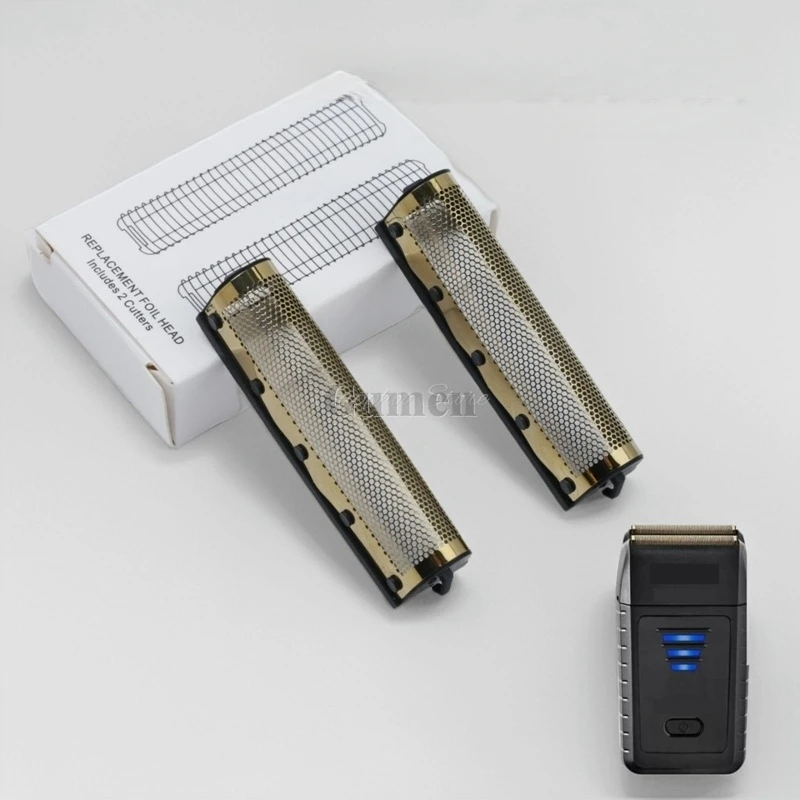 2pcs/box For Wahl 5 Star Series Vanish Shaver For 8173-700 Replacement Foil Head Shaver Pro Titanium Gold Foil Net Compatible
