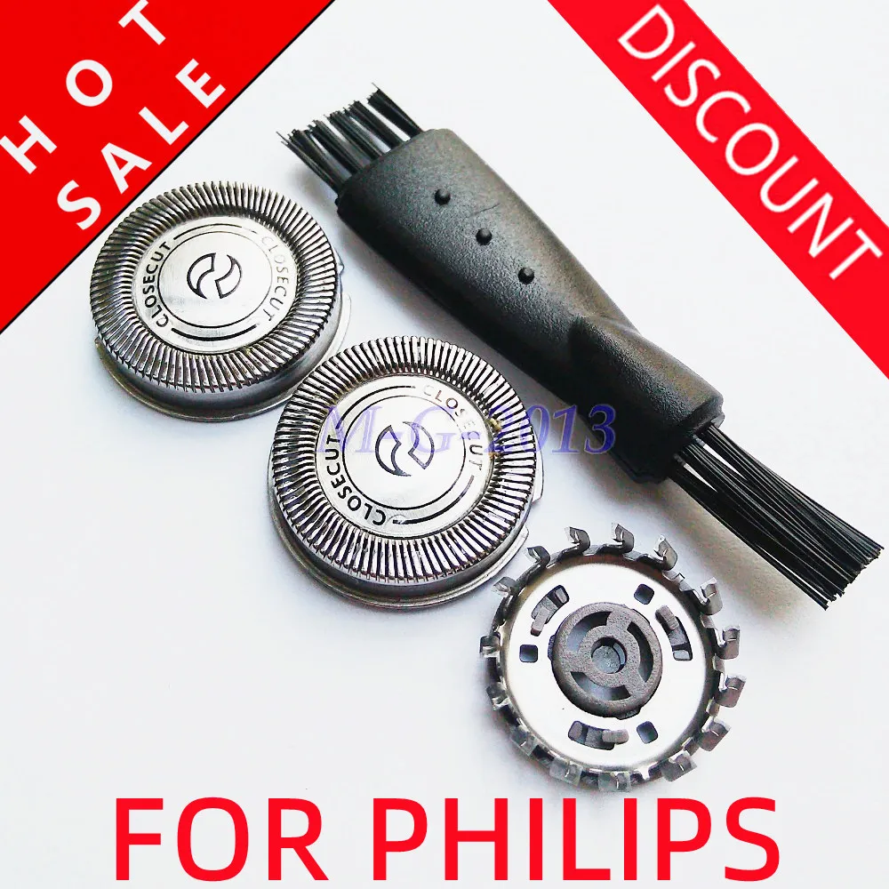 3 x Replacement Shaver Head for Philips HQ55 HQ4+ HQ3 HQ6695 6879 6990/HQ6695/HQ48 HQ902 HQ904 HQ906 HQ912 HQ914 HS777 HS885