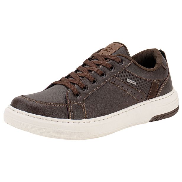 Sapatênis Masculino Confort Way - 9103 CAFÉ 01 39