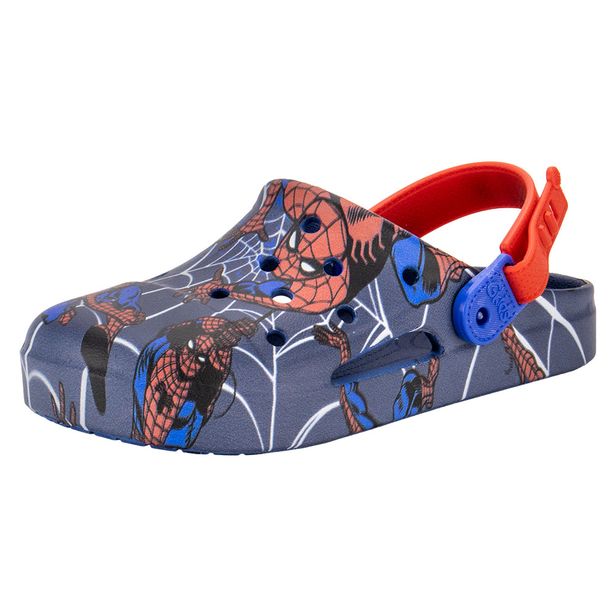 Clog Infantil Masculino Marvel Print Grendene Kids 23146 MARINHO 31