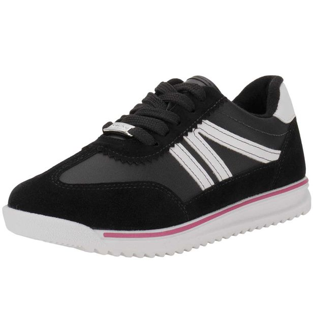 Tênis Infantil Feminino Molekinha 2583203 PRETO/BRANCO 36