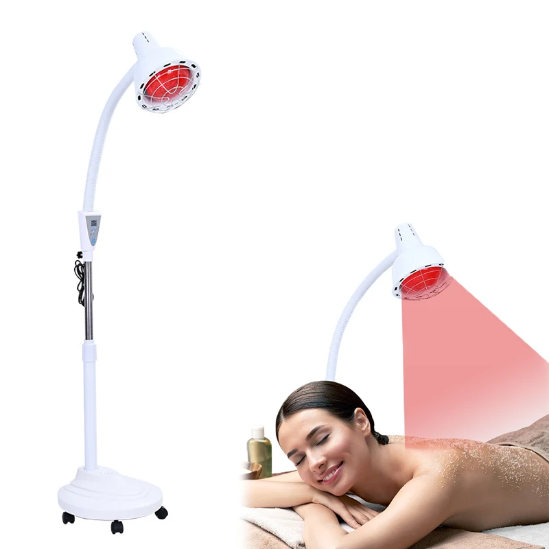 275W Red Light Therapy Lamp LED Infrared Light Therapy Device with Adjustable Socket Clamp Skin Recovery Pain Relief Health Care