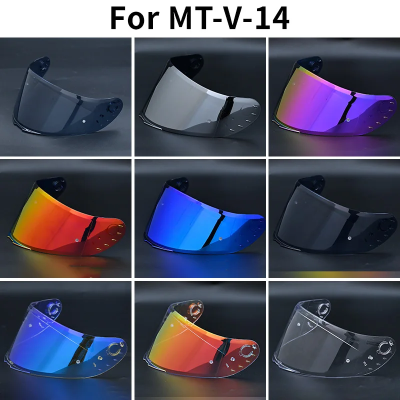 Helmet Visor For MT V14,Revenge 2,Rapide Pro,Blade 2 SV,Targo Visera Motorcycle Accessories, Helmet Replace Visor Shield Lens