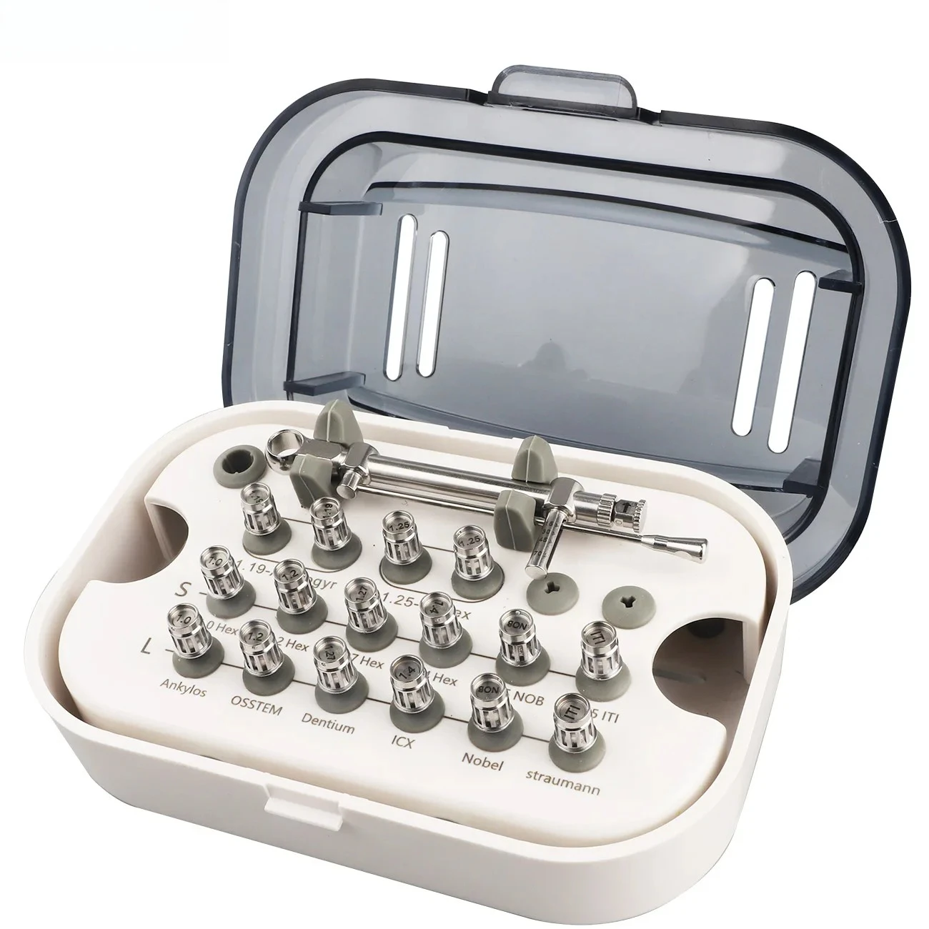 Dental Universal Maintenance Screwdriver High-quality Technician Screwdriver Tool Box 10-70 Universal Torque Wrench Dental Tool