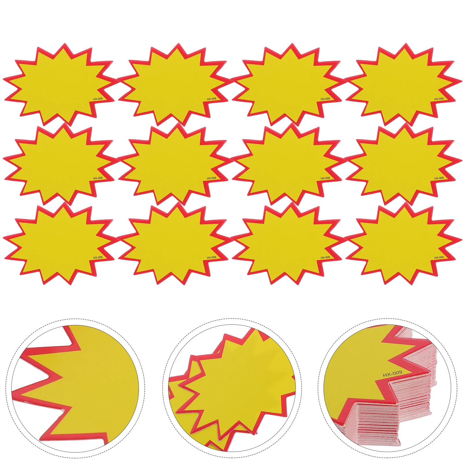 200pcs Price Tags Blank Sale Signs Retail Store Advertising Paper Labels Supermarket Display Blank Label Tag s(Note:7x5cm)