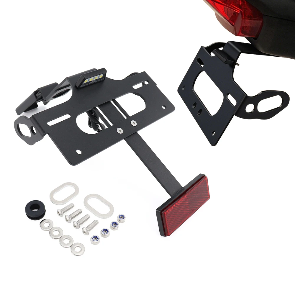 License Plate Holder Bracket LED Light Fit For Honda CB750 CB 750 Hornet 2023+ Motorcycle Rear Tail Tidy Fender Eliminator Kit
