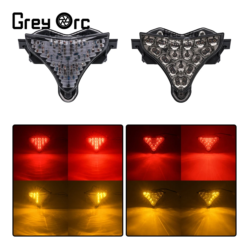 NLITG For Yamaha YZF R1 2009-2014 Rear Tail Light Integrated LED Brake Turn Signal Kit for Motorcycle