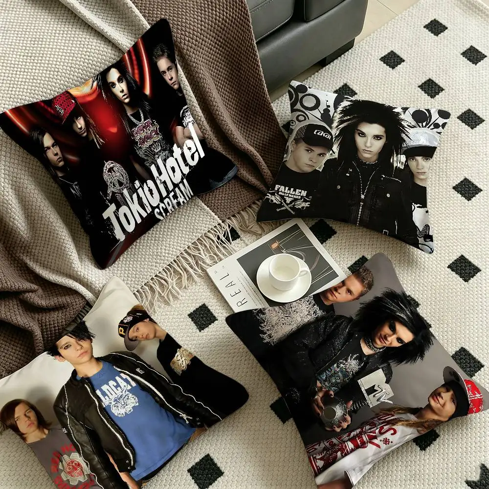 Metal Rock Band T-Tokio H-Hotel Lucky Dragon pillow cover sofa cushion cover home room decoration children gift