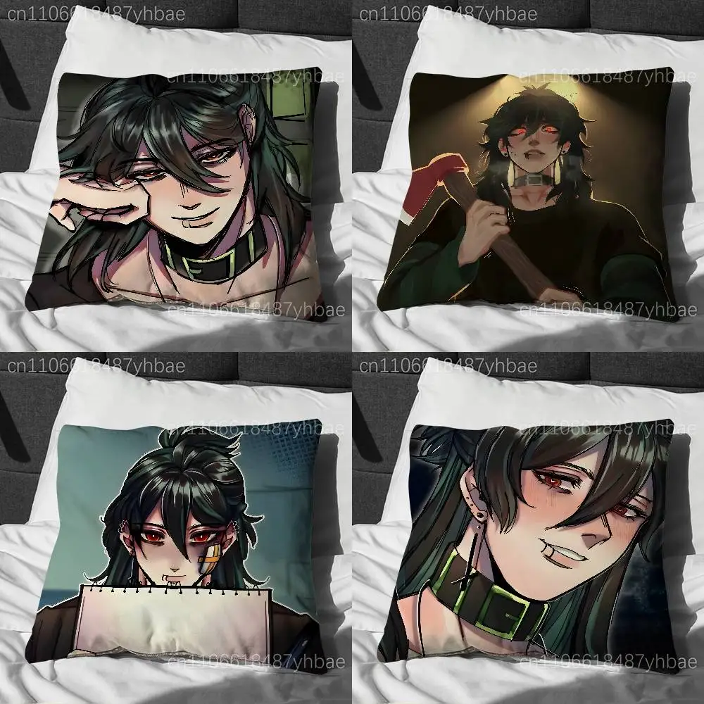 The Kid At The Back Sol tkatb Pillow Case Short Plush Sofa Decorative Gift Home Double-sided Printing Cushio