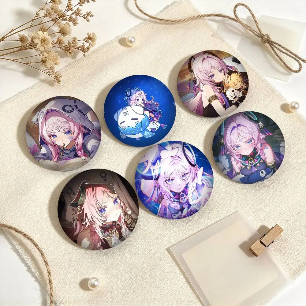 C-Citlali Genshin Impact  25mm 32mm 44mm 58mm 75mm Brooches Badges Pins for Accessories Gift