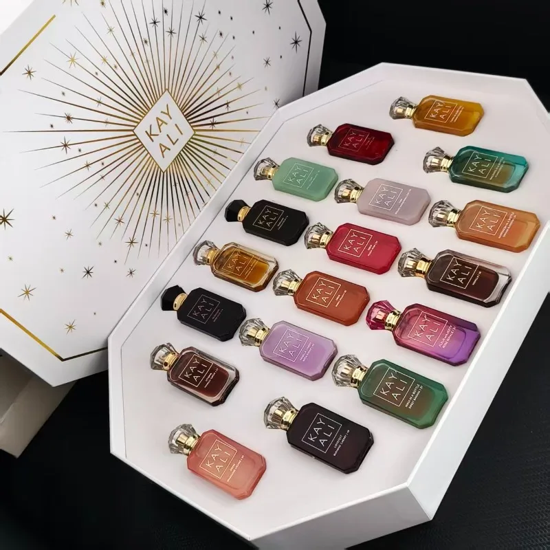 Portable Fragrance Collection 10ml Mini Perfume Atomizer Set 18-Pack KAYALI Long Lasting Floral Amber Bottles Travel Gift Women