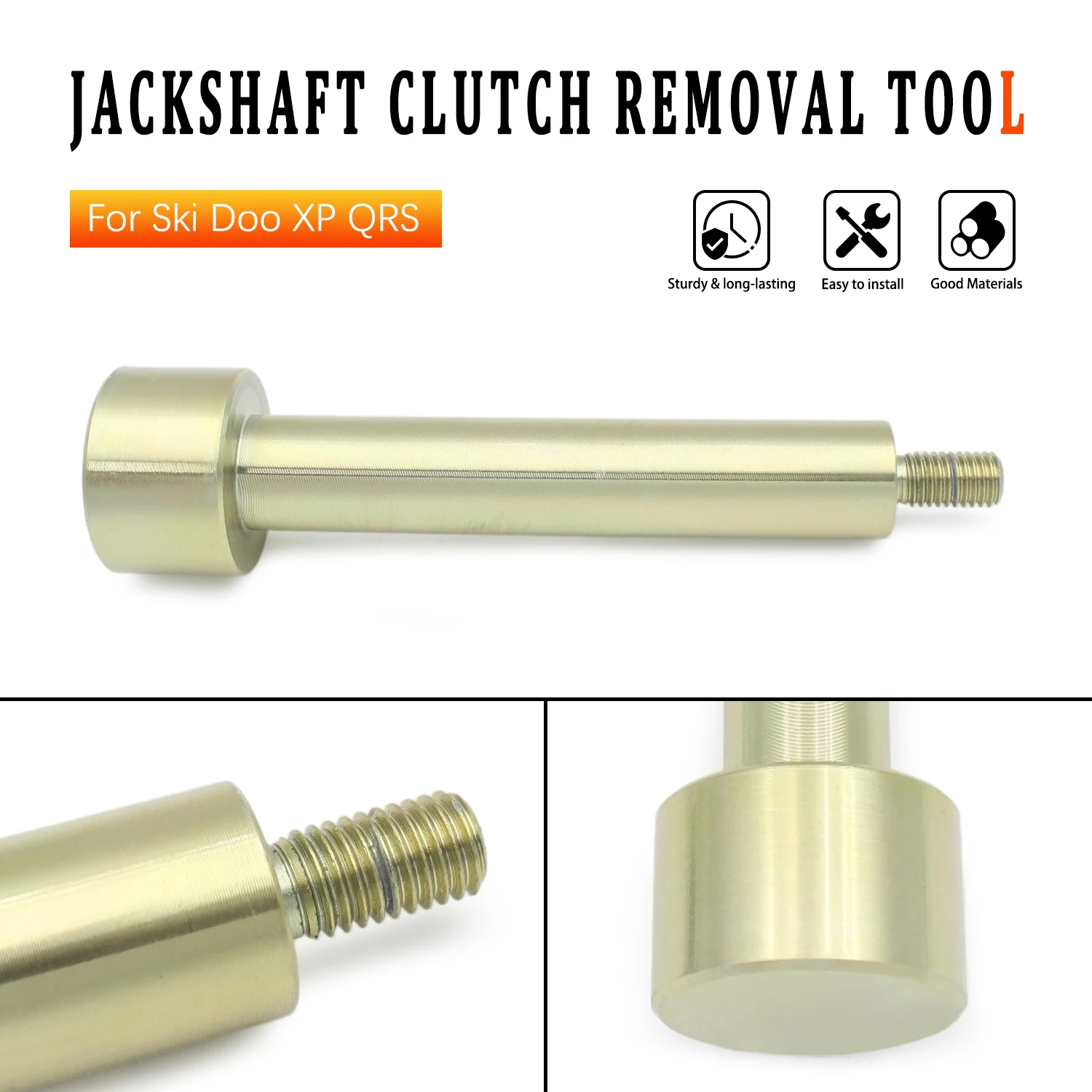 Accessories Moto For Ski-Doo QRS XP XM Gen4 Gen5 2008-2023 Jackshaft Secondary Clutch Removal Tool Billet Steel Repair Tool