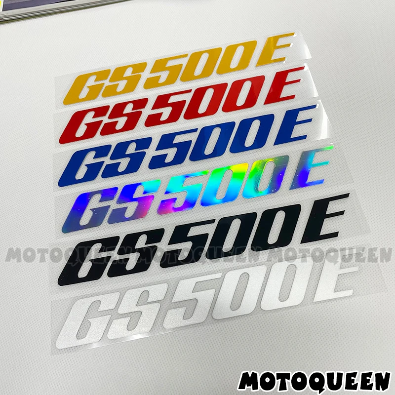 For Suzuki GS500E GS 500E Motorcycle Wheel Rims Helmet Shell Fuel Tank Pad Fairing Reflective Label Logo Decals Stickers