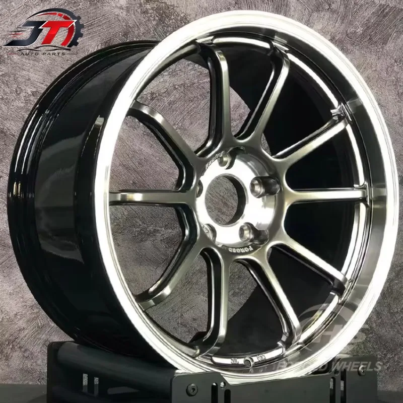 JT Premium CNC Machined Luxury Custom Forged Aluminum Alloy Wheels 17-26 Inch 5x112 / 5x114.3 / 5x120 / 5x130 30mm For Passenger