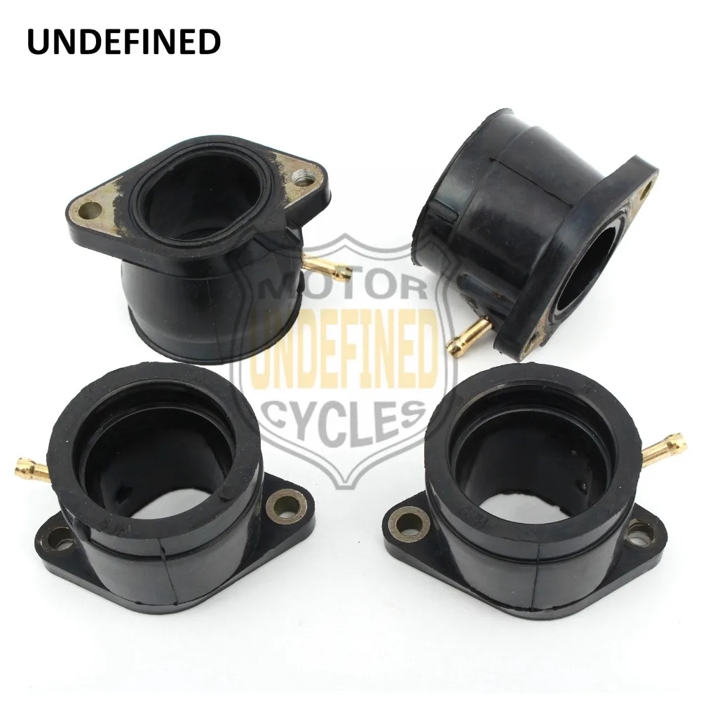 4 PCS Carburetor Intake Manifold Pad For YZF600R Thundercat YZF 600 R 1995-2007 4JH-13586-02 4JH-13596-02
